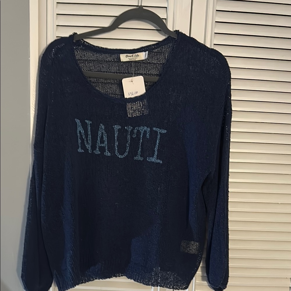 Nautical Blue Sweater (NWT)